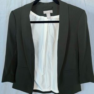 NWOT Green H&M blazer (XS)
